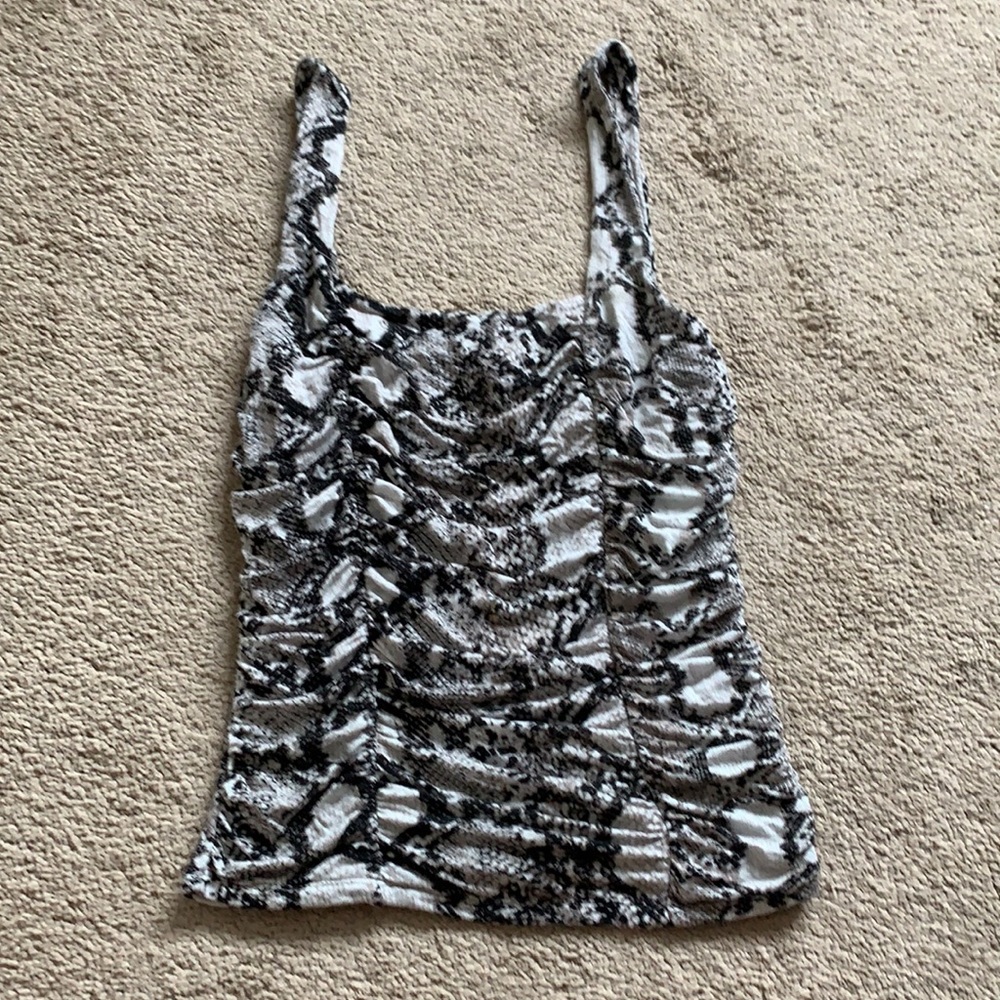 Express Snakeskin tank top
